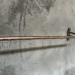 Bronze Towel Bar, Wall Mounted Bathroom Rack