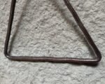 Aged Copper Towel Holder – Wall Mounted Triangle Ring - Image 4