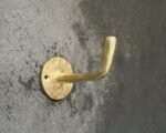 Brass Wall Hooks – Unlacquered Towel & Coat Hangers
