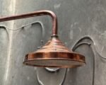 Copper Rain Shower Head – Outdoor Rainfall Style - Image 4