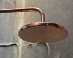 Copper Outdoor Shower Head, Natural Copper Rain Shower Head, Garden Outdoor Shower - Image 3