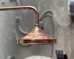 Copper Rain Shower Head – Outdoor Rainfall Style - Image 2