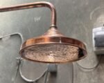 Copper Rain Shower Head – Outdoor Rainfall Style - Image 5