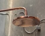 Copper Outdoor Shower Head, Natural Copper Rain Shower Head, Garden Outdoor Shower - Image 2