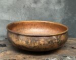 Hammered Copper Sink ,Dark Brown Bathroom Vessel - Image 5