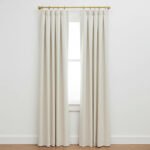 Solid Unlacquered Brass Curtain Rod – Wall Mount Window Hanging Bar with Rings - Image 3