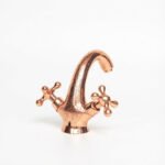 Engraved Copper Bathroom Faucet - Image 2