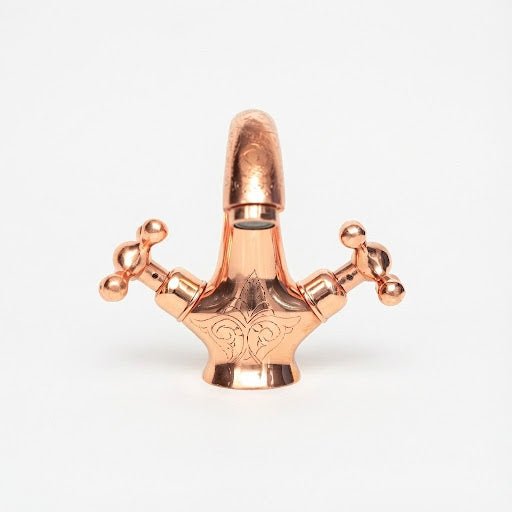 rn-image_picker_lib_temp_35234a0c-ad93-49cf-8584-cdff7ccfbde6 Engraved Copper Bathroom Faucet - Image 1