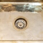 Brass Kitchen Drain