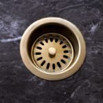 Unlacquered Brass Disposer Flange with Removable Basket Strainer - Image 4