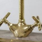 Unlacquered Brass Gooseneck Brass Faucet - Image 2