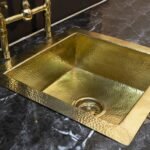Island Solid Undermount Brass Sink - Image 5