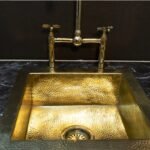 Island Solid Undermount Brass Sink - Image 2