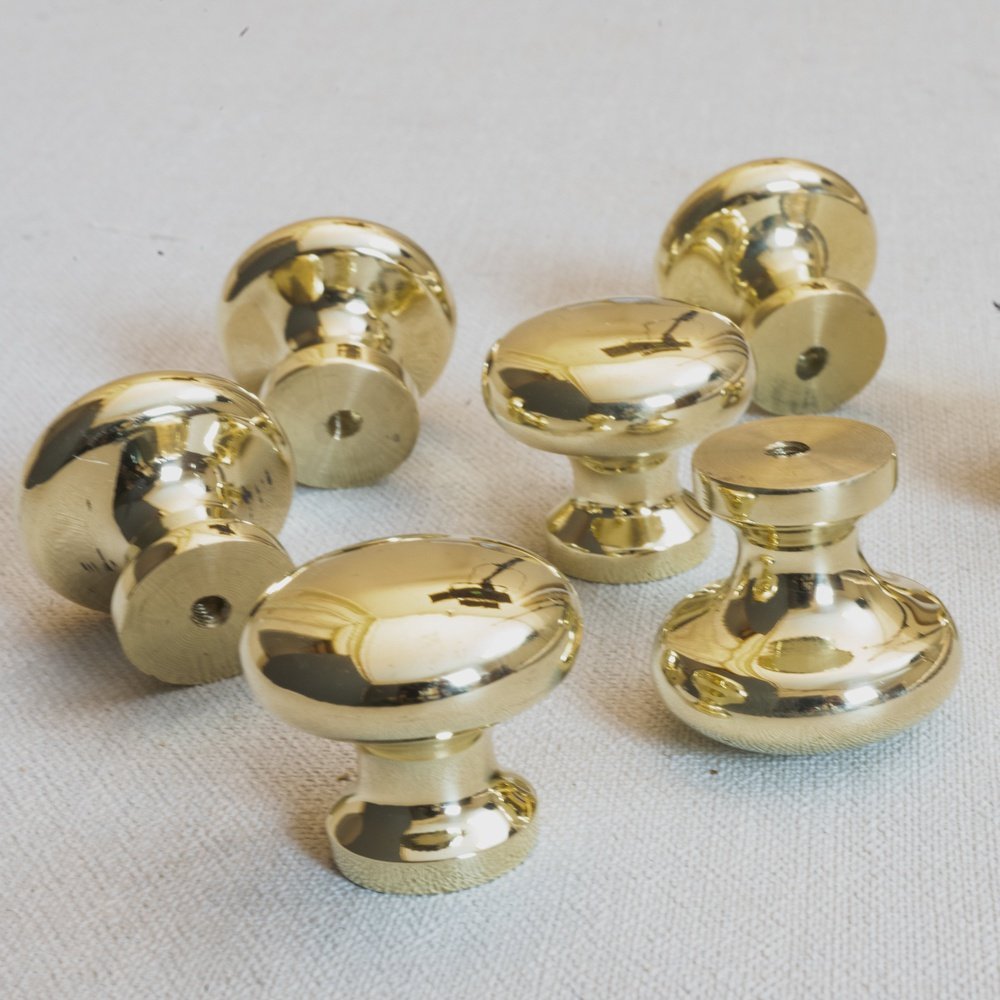 unlacquered-brass-knobs-293468 Unlacquered Brass knobs - Image 1