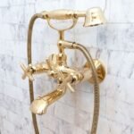 Allo Brass Bath Tub Filler SP - Image 7