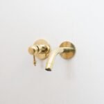 Unlacquered Brass Wall Mounted Mixer Faucet - Image 10