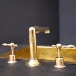 Rectangular Widespread  Faucet