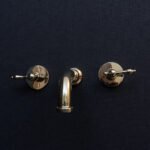 Wall Mounted Handcrafted Faucet With Lever Handles - Image 5