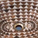 Wood And Brass Bathroom Sink SP - Image 5