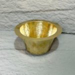 Brass Round Bar Sink, Hammered Brass Round Drum Prep Sink Including Drain - Image 3