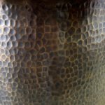 Patina Brass Round Bar Sink, Round Bronze Sink including drain - Image 4