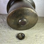 Patina Brass Round Bar Sink, Round Bronze Sink including drain - Image 5