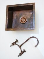 Undermount Aged Copper Kitchen Bar Sink Various Sizes - Image 5