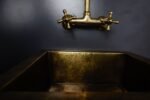 Antique Bronze Hammered Brass Undermount Sink - Rustic Brass Kitchen Sink - Image 2