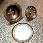 Hammered Copper Top Mount Sink - Nebula - Image 11