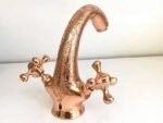 Handcrafted Powder Room Copper Faucet - Image 5