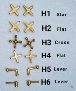 Unlacquered Brass Wall Mounted Bath Faucet - Image 2