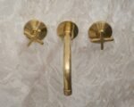 Unlacquered Brass Wall Mounted Bath Faucet - Image 18