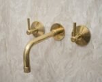 Unlacquered Brass Wall Mounted Bath Faucet - Image 13