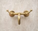 Solid Brass Wall Mounted Tub Filler With Lever handles - Image 3