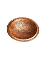 Handmade Engraved Copper Vessel Sink – Rustic Bathroom Washbasin - Image 5