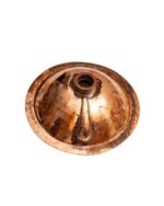 Handmade Engraved Copper Vessel Sink – Rustic Bathroom Washbasin - Image 7