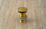Solid Brass Pop Up Drain Stopper – 1-1/4" Vessel Sink Bathroom Drain - Image 3