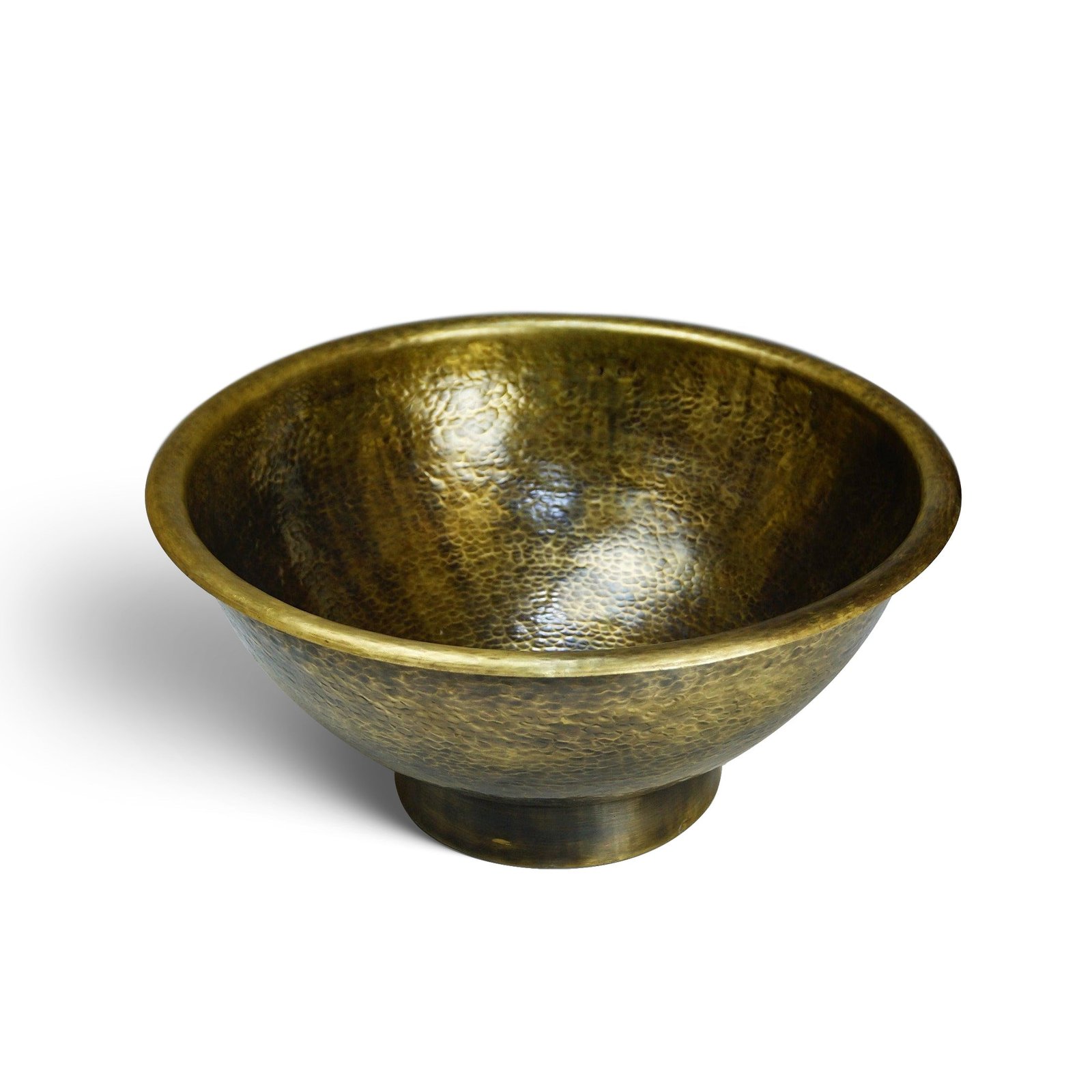 zayian-brass-vessel-sink-11-inches-antique-hammered-brass-vessel-sink-top-mount-bathroom-vanity-40746453139685 Antique Hammered Brass Vessel Sink Top Mount Bathroom Vanity - Image 1