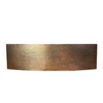 Copper Farmhouse Sink, Rounded Front Single Well-Daxa - Image 9