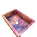 Copper Single Bowl Farmhouse Kitchen Sink-Jaxon - Image 6