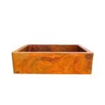 Copper Single Bowl Farmhouse Kitchen Sink-Jaxon - Image 2
