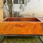 Copper Single Bowl Farmhouse Kitchen Sink-Jaxon - Image 9