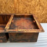 Hammered Double Bowl Copper Undermount Kitchen Sink - Zeta - Image 5