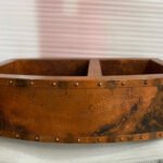Rounded Copper Farmhouse Double Apron Kitchen Sink - Livra - Image 2