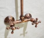 Copper Indoor and outdoor Shower System High Pressure with Round Shower Head - Image 6