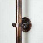 Copper Shower Mixer, 8" Round Copper Shower head and Hand Shower - Image 5