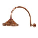 Round Shower Head In Pure Copper, Outdoor and Indoor showerhead