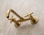 Unlacquered Brass Bathroom Tub Filler Faucet - Image 4