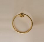 Solid Brass Towel Ring For Bathroom - Image 2