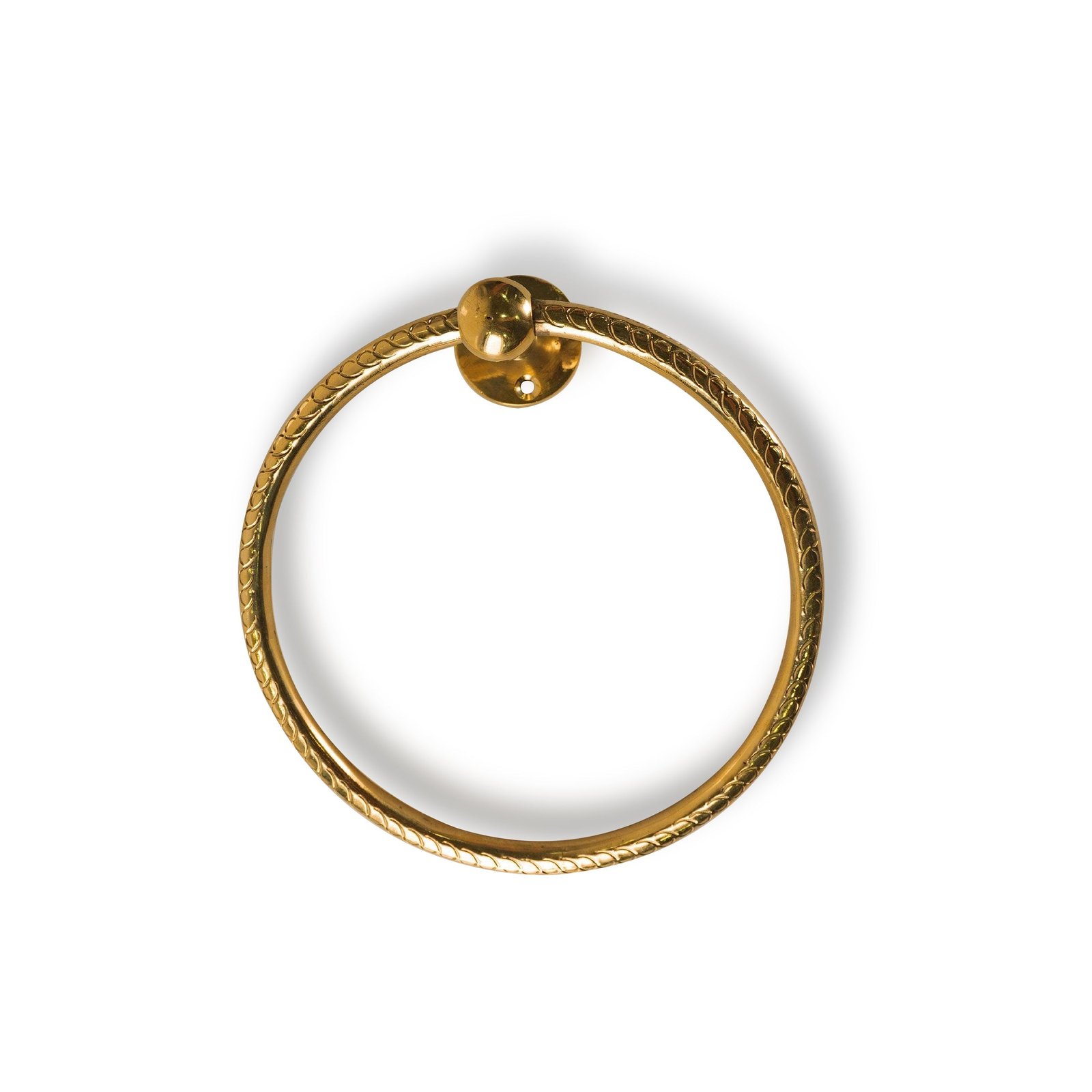 zayian-hooks-default-title-solid-brass-towel-ring-for-bathroom-40729682804965 Solid Brass Towel Ring For Bathroom - Image 1